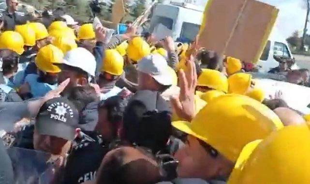 Madencilerin yürüyüşü sürüyor: Sendikacı Çakır ve Aksu'ya gözaltı!