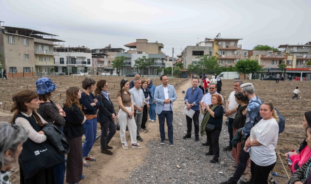 Avrupa’dan Bornova’ya kent bostanı incelemesi