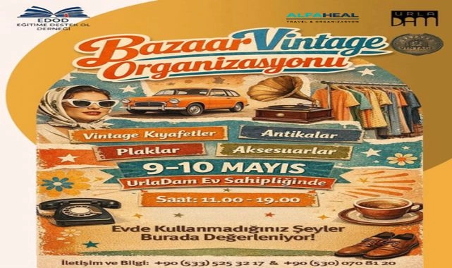 Bazaar Vintage 9-10 Mayıs'ta URLADAM' da