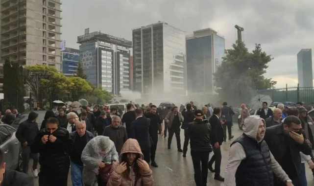 CHP Genel Merkezi’nde tahliye müdahalesi: Polis binaya girdi