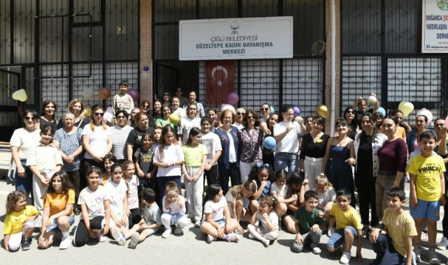 Çiğli Güzeltepe Kadın Dayanışma Merkezi’nde Yılsonu Şenliği 