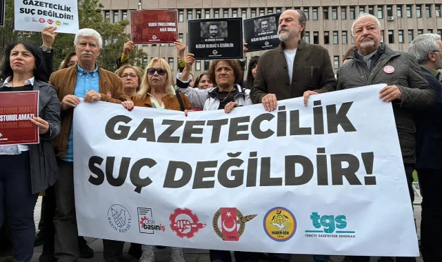 Gazeteciler, Alican Uludağ için bir araya geldi: Bu ayıba son verilsin!