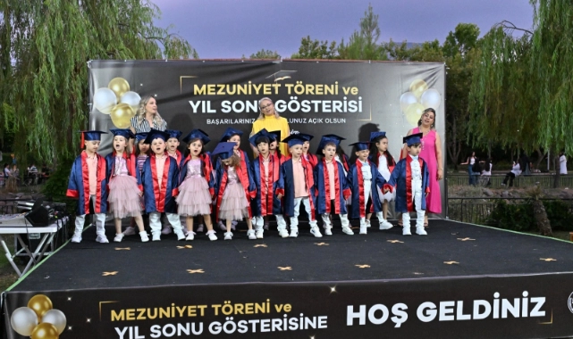 Büyükşehir Çocuk Eğitim Merkezlerinde Mezuniyet Heyecanı Yaşandı