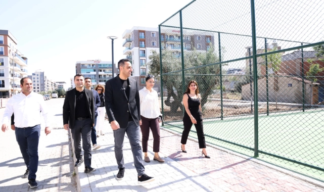 Çiğli’ye Yeni Sosyal ve Spor Alanları Geliyor