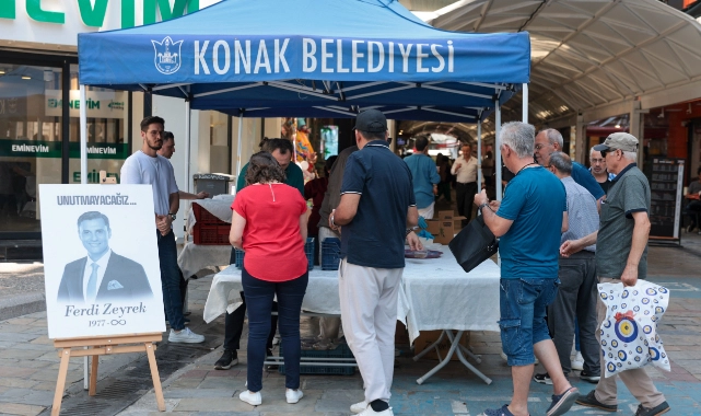 Ferdi Zeyrek Konak'ta anıldı