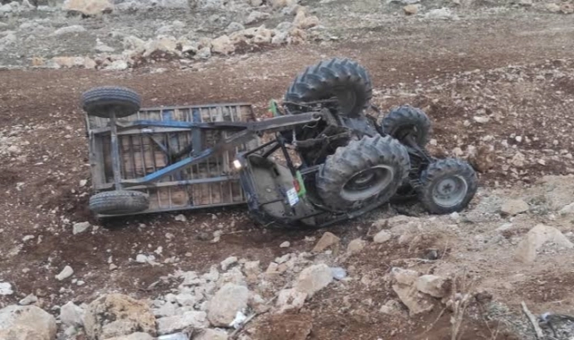 Gediz'de traktör faciası: 1 ölü, 1 yaralı!