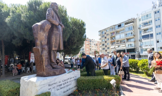 Nazım Hikmet Karşıyaka’da şiirleriyle anıldı