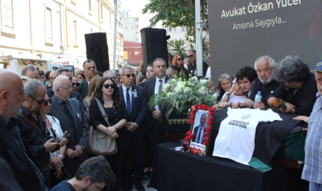 Özkan Yücel, İzmir'de son yolculuğuna uğurlandı