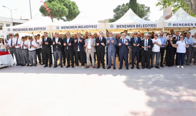 Şehit Kemal Bey Menemen'de unutulmadı 
