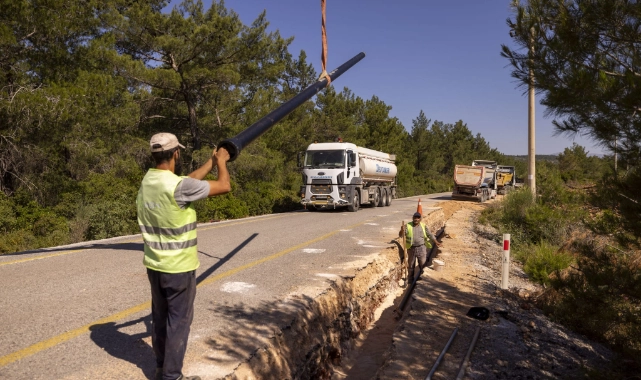 Urla’ya 40 kilometrelik içme suyu hattı