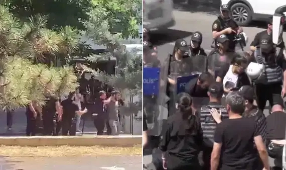 Ankara'da NATO eylemleri sürüyor: Polisten sert müdahale!