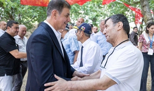 Başkan Tugay, şehit aileleri ve gazilerle buluştu: "Ne yaparsak yapalım hakkınız ödenmez"