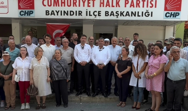 Bayındır Belediye Başkanı Sakarsu, CHP'den istifa etti!