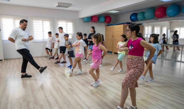Bornova'da yaz tatili üretime dönüştü