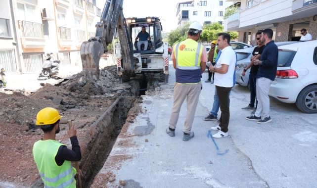 Dikili'de doğal gaz ağı genişliyor: 5'inci etap çalışmalar başladı