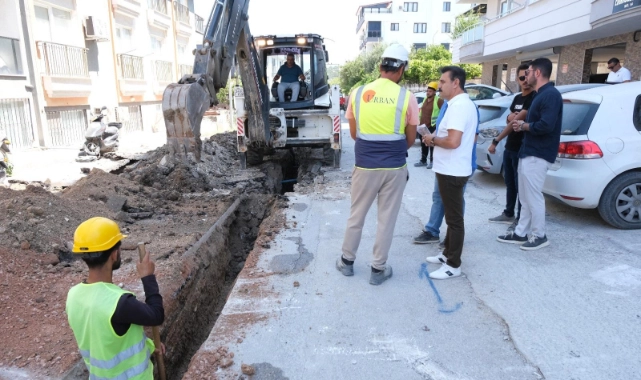 Dikili'de doğal gaz ağı genişliyor: 5'inci etap çalışmalar başladı