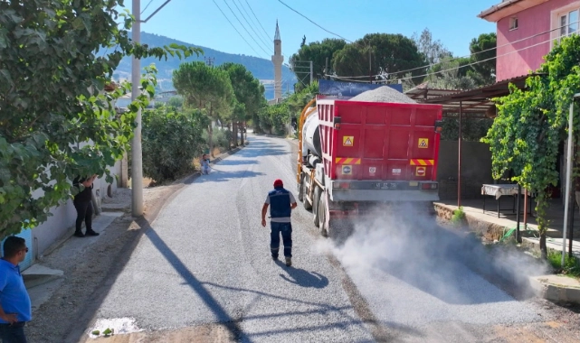 Manisa Büyükşehir Alaşehir’de Yol Konforunu Artırıyor
