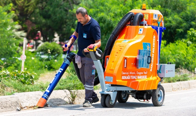 Narlıdere Belediyesi'nden temizliğe güçlü takviye 