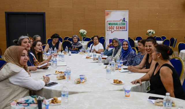 Söz, mahalle sakinlerinde