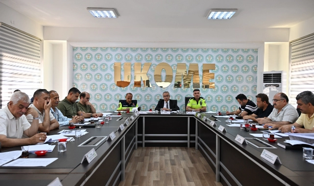 UKOME Genel Kurulu’nda altyapı çalışmaları koordine edildi