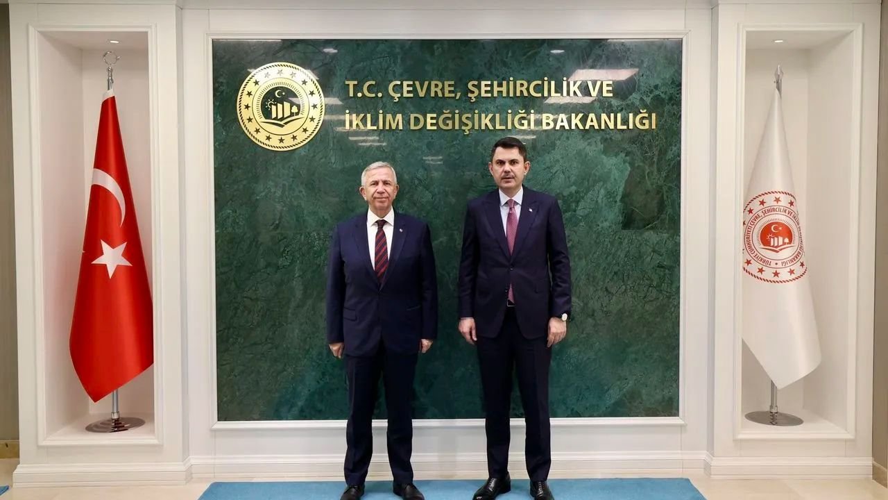 Bakan Kurum ile Başkan Yavaş görüşme gerçekleştirdi!