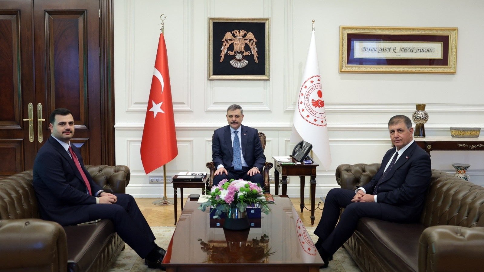 Başkan Tugay'dan Bakan Çiftçi'ye ziyaret!