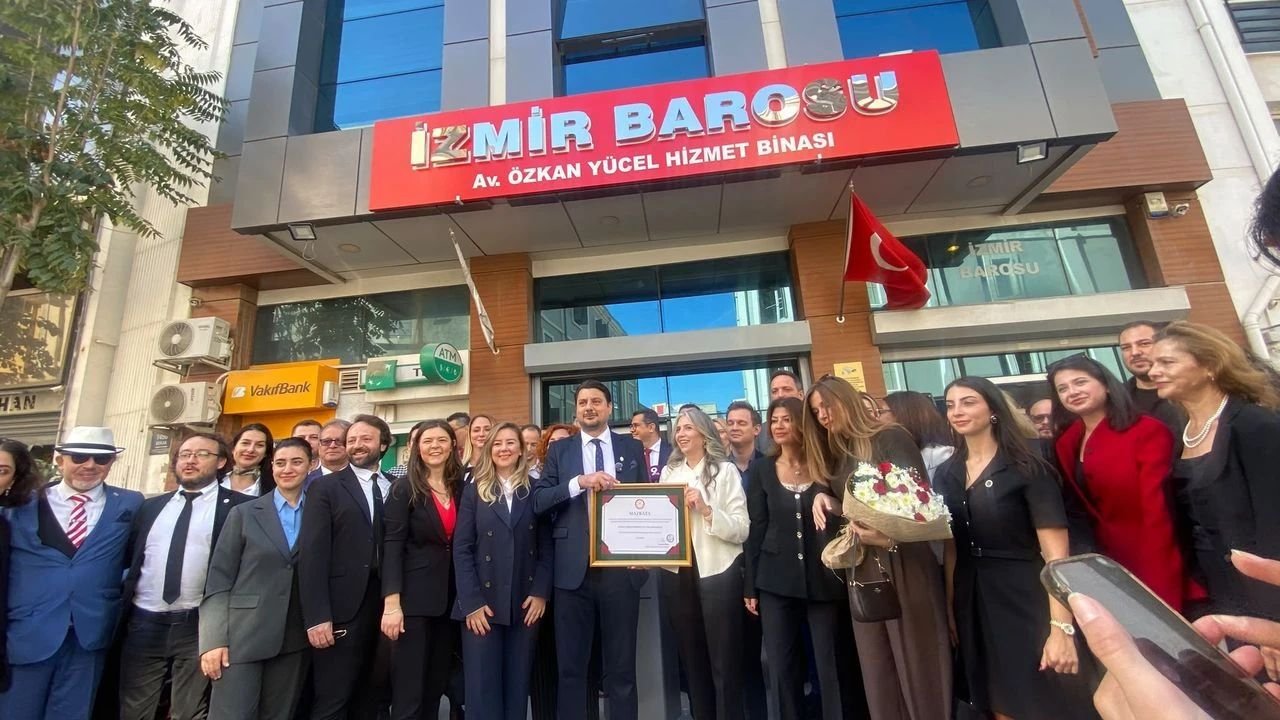 İzmir Barosu’nda görev dağılımı belli oldu