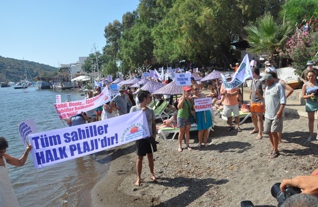 Sahilleri protokolle kiralamaya tepkiler sürüyor