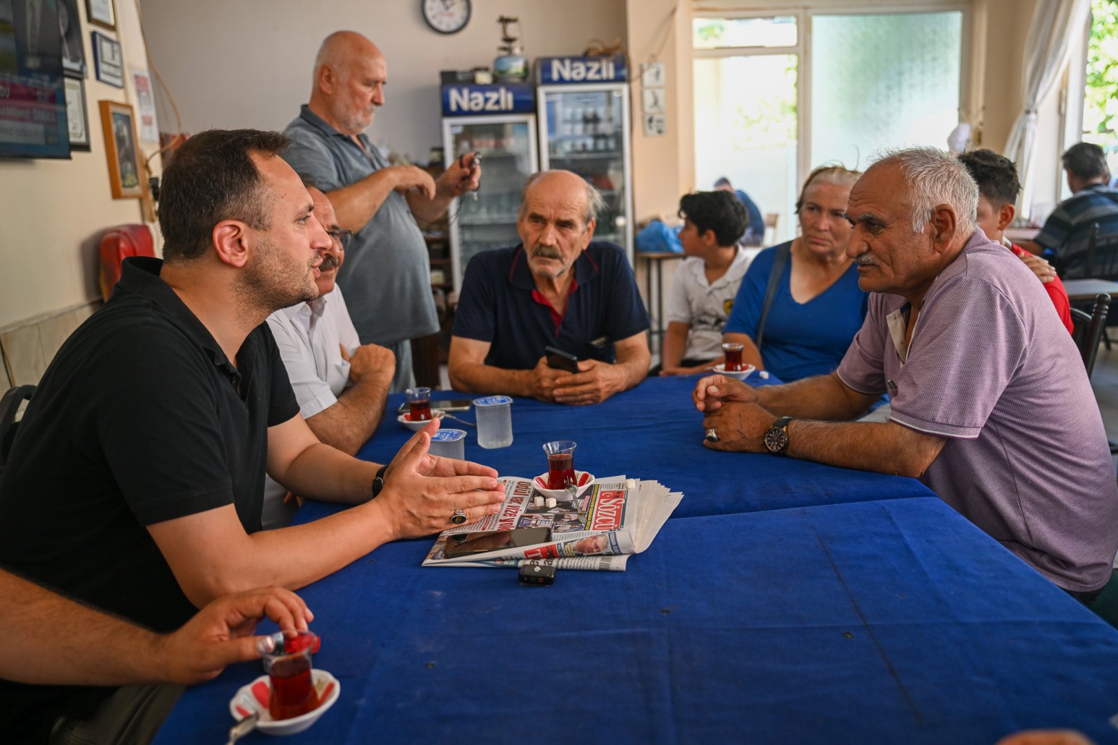 Başkan Eşki Ümit Mahallesi’nde vatandaşlarla buluştu