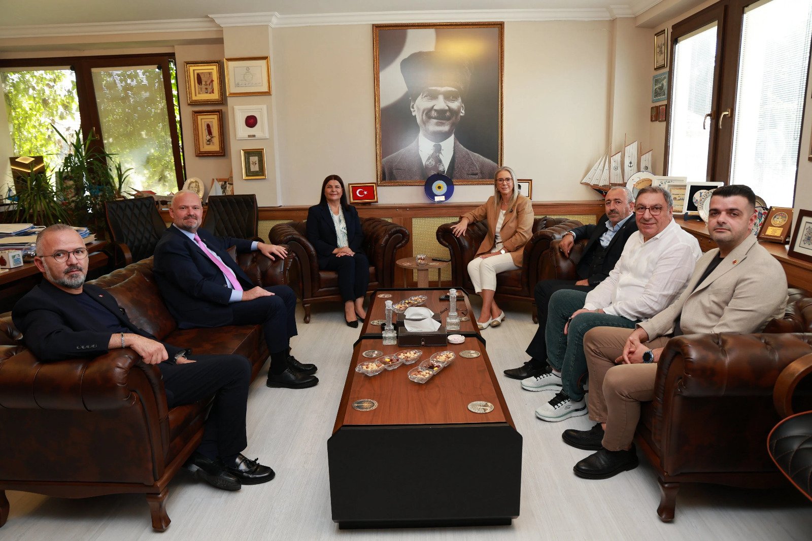 Ceyda Bölünmez Çankırı'dan Foça Belediyesi'ne ziyaret!