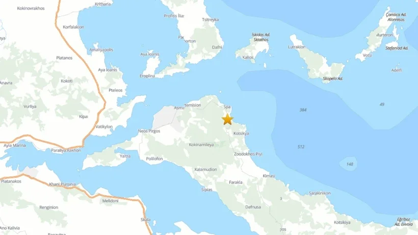 Çanakkale Açıklarında 4.4 Büyüklüğünde Deprem