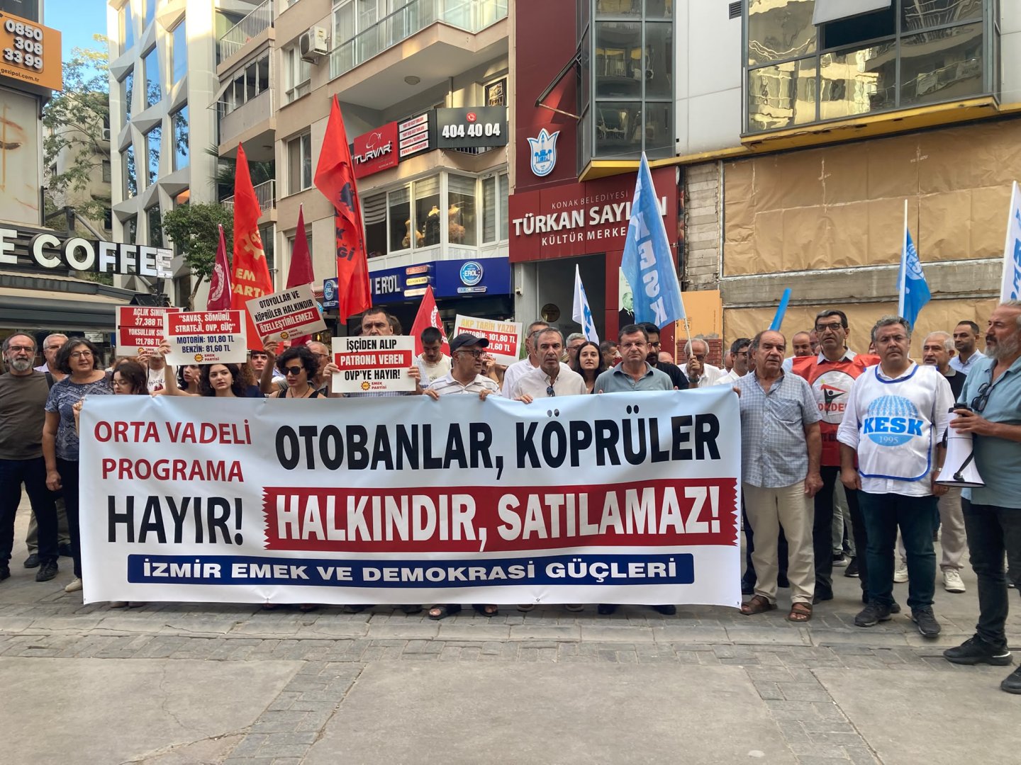 Emek ve Demokrasi Güçleri’nden OVP ve özelleştirme çıkışı
