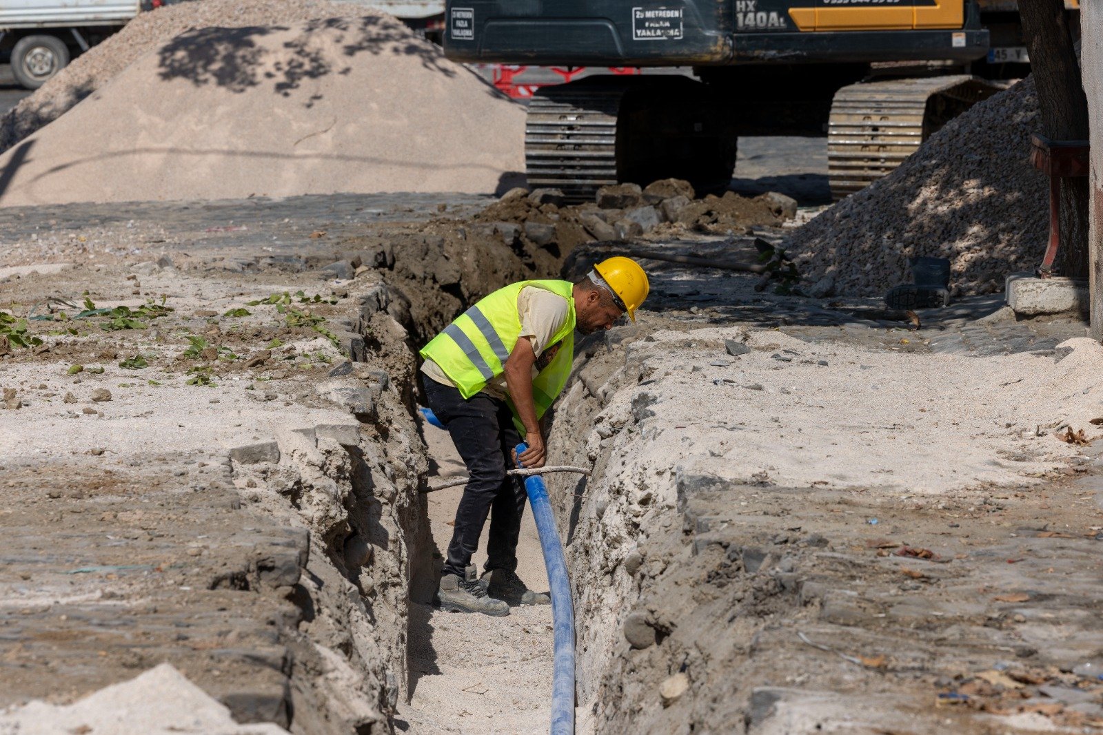 Kınık’a 135 kilometrelik içme suyu şebekesi