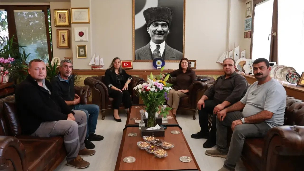 DİSK'ten AKP'li Fıçı'ya ziyaret!
