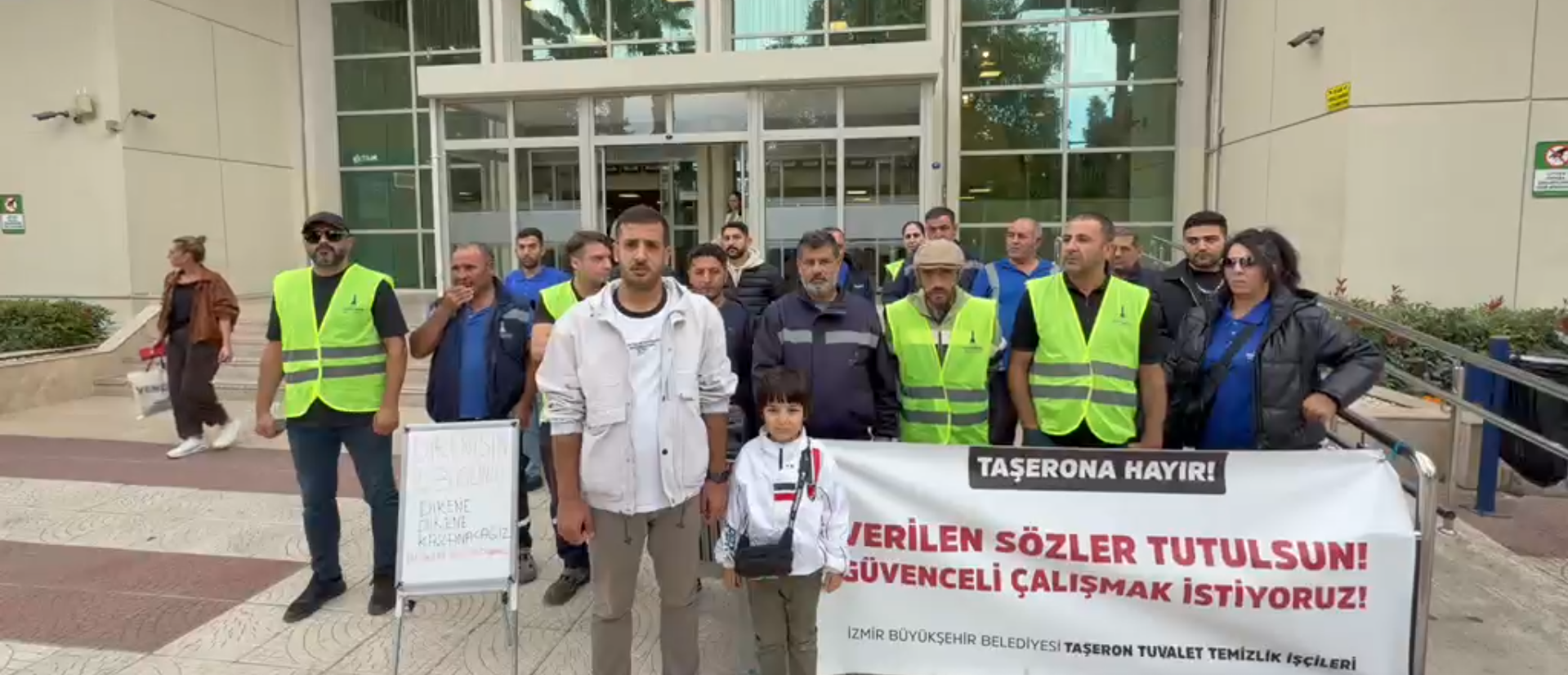 Direnişin 43'üncü günü: İş yeri temsilcisi işten çıkarıldı!