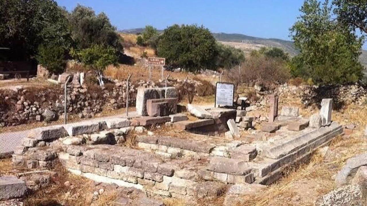 Urla'da yeni sit alanı: Çok sayıda anıt mezar bulundu!