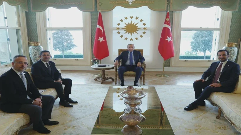 Cumhurbaşkanı Erdoğan, Çekmeköy Belediye Başkanı Orhan Çerkez'i Kabul Etti