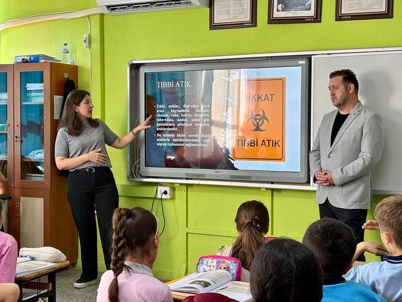 Menderes’te Çocuklara Sıfır Atık Eğitimi