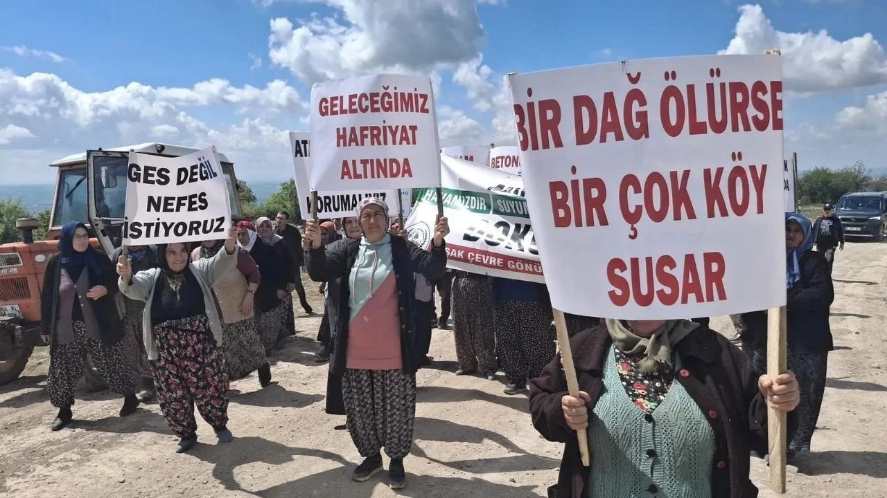TAYKAR'ı mahkeme kararı durdurmadı: GES'e karşı eylemler sürüyor!