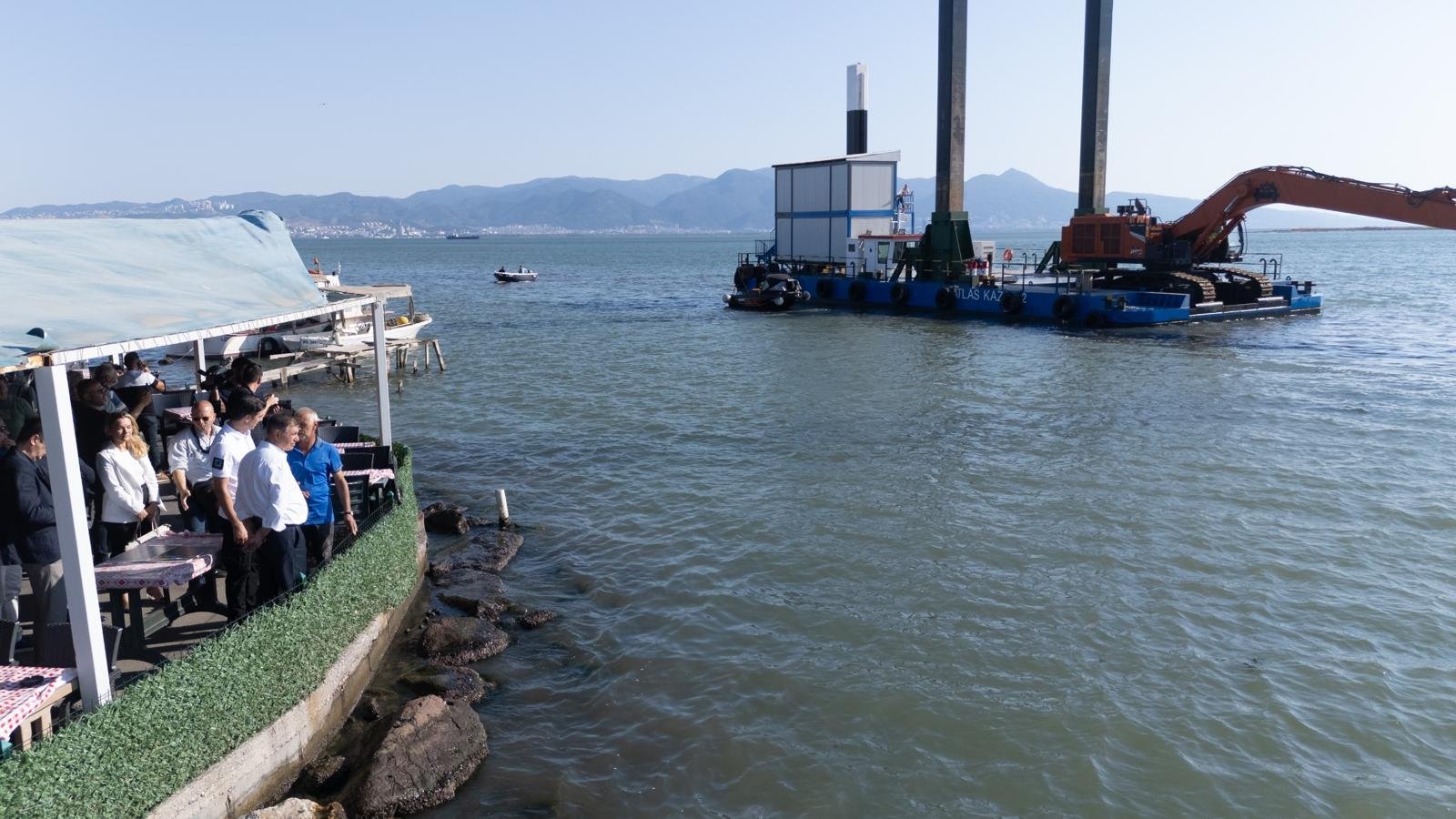 1,5 milyon ton dip çamuru çıkarıldı, rota kuzeye çevrildi